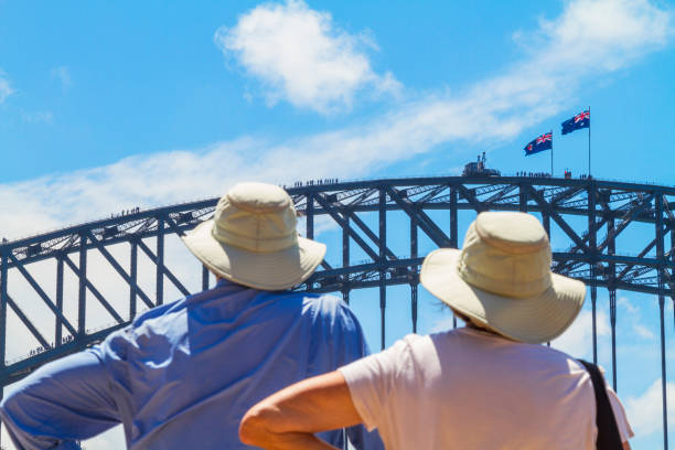 istock Tourist at Sydney Harbor Bridge 1070469964