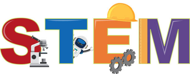 Stem Math Logo 1,100+ Science Technology Engineering Math Logo Stock Illustrations ...