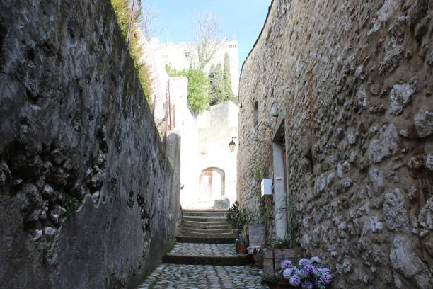 istock MEDIEVAL VILLAGE OF CREST - PROVENCAL DROME 1070517160
