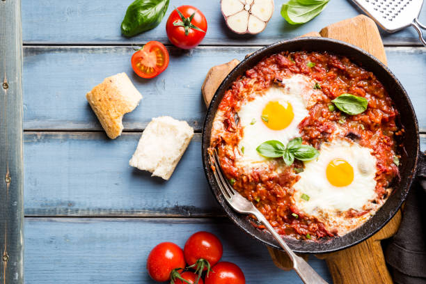 istock Shakshuka, Typical Israel food 1070517658