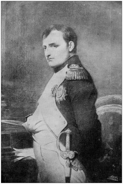 istock Antique painting illustration: Napoleon Bonaparte 1070531170