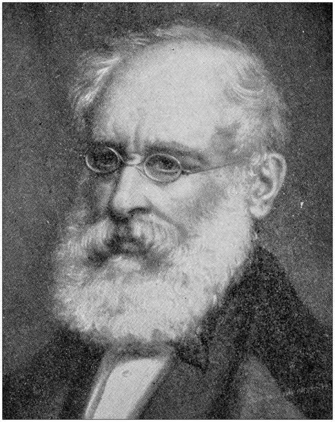 Antique painting illustration: Anthony Trollope