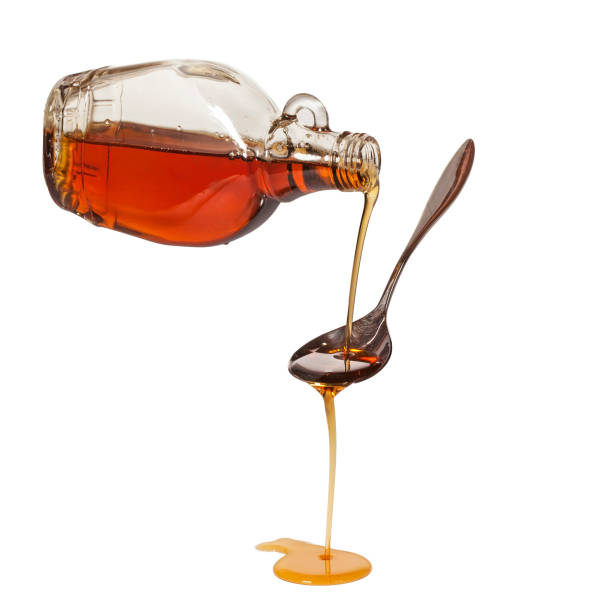 maple syrup stock photo