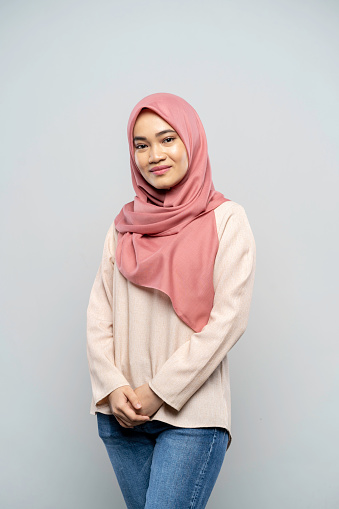 Portrait of a Malay Muslim woman from Kuala Lumpur, Malaysia\n\nLocation: Malaysia, Kuala Lumpur\n\niStockalypse KL