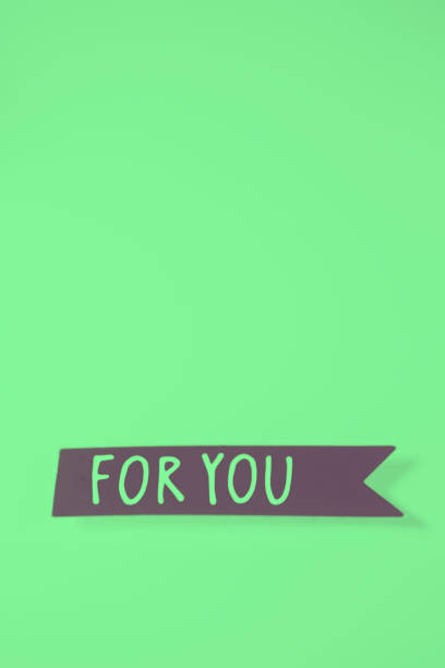 istock For You birthday party gift message greeting logo with copy space. 1070600186