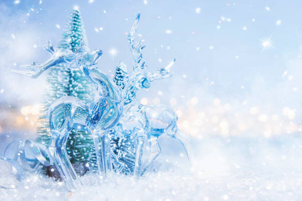 2019. boże narodzenie i nowy rok tło świąteczne - reindeer christmas decoration gold photography zdjęcia i obrazy z banku zdjęć