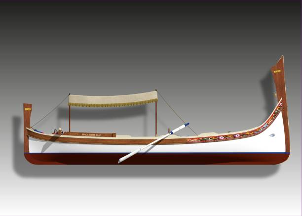 istock Dgahjsa - Wooden Boat typical of Malta Island 1070618300
