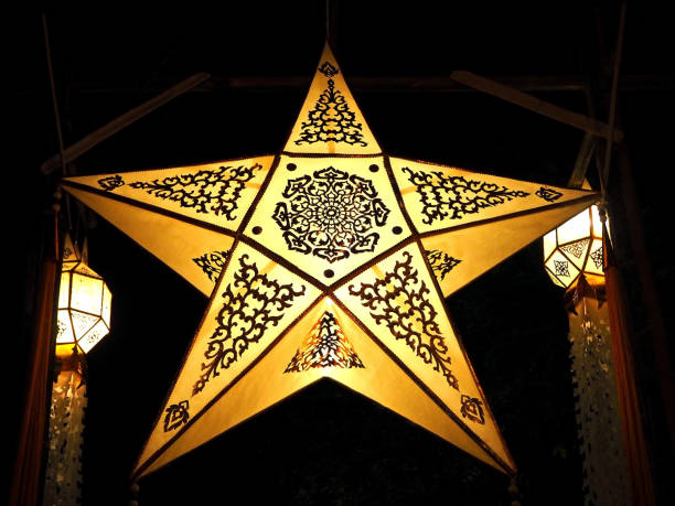 istock Beautiful Traditional Northern Thai Paper Lantern 1070619278