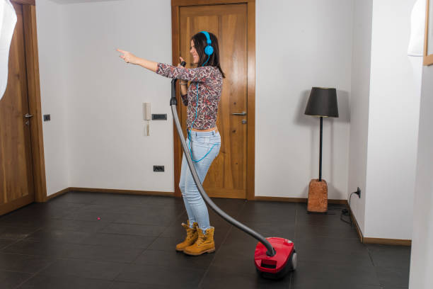 istock Attractive Young Musical Housewife. 1070623682