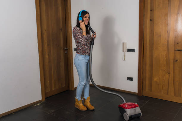 istock Attractive Young Musical Housewife. 1070623832
