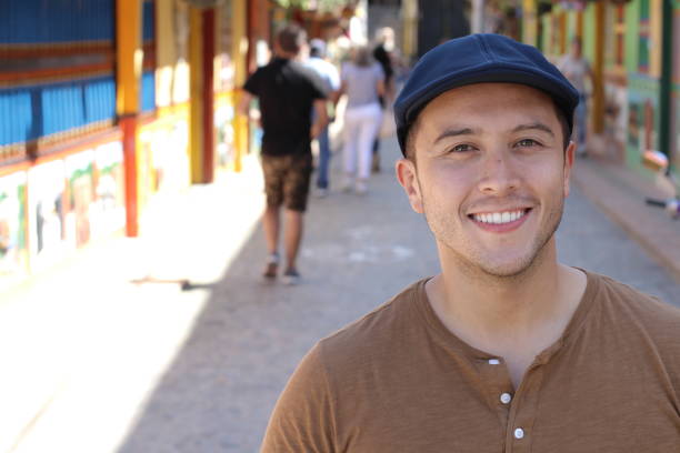 istock Hispanic person wearing a hat 1070628692