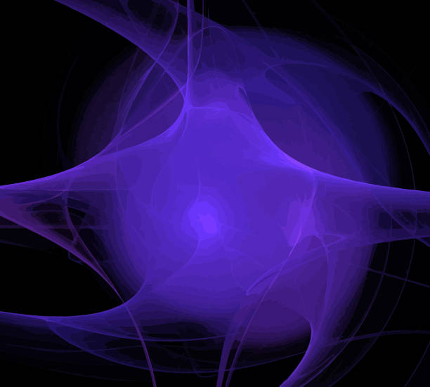 istock image of one Digital Fractal on Black Color 1070634166