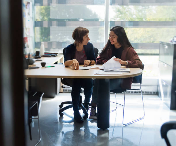istock Counselling appointment for College student. 1070639156