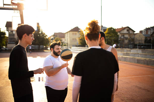 istock Street Basketball Team 1070647440