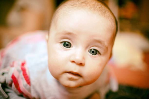 istock Portrait of 6 months baby 1070653476