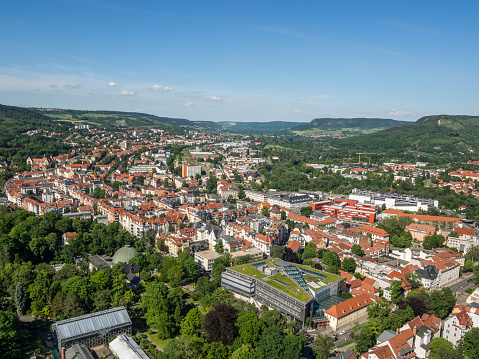 view of Landstuhl town in Germany