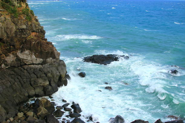 istock NamWon Big Asong, Sea, Lava, Cliffs, Waves 1070677228