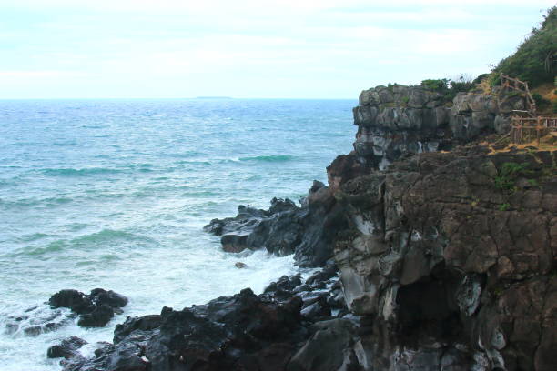 istock NamWon Big Asong, Sea, Lava, Cliffs, Waves 1070677408