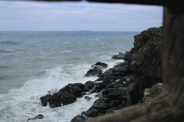 istock NamWon Big Asong, Sea, Lava, Cliffs, Waves 1070677490