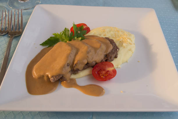 istock Traditional Russian beef stroganoff 1070678166