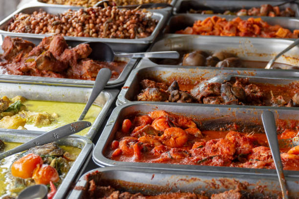 istock Indonesian Javanese Food Buffet Dishes 1070691028