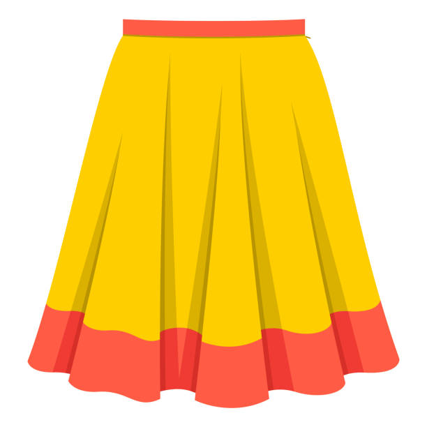 illustrations, cliparts, dessins animés et icônes de kjol - skirt