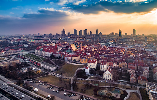 Warsaw City Panorama