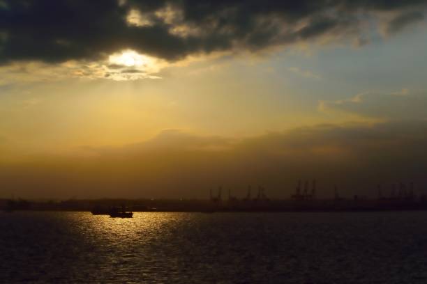 istock Sunset in Tokyo Bay 1070710340