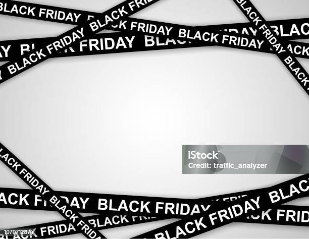 黑色星期五向量圖形及更多黑色星期五 - 購物活動圖片 - 黑色星期五 - 購物活動, 絲帶 - 縫紉物品, 背景 - 主題