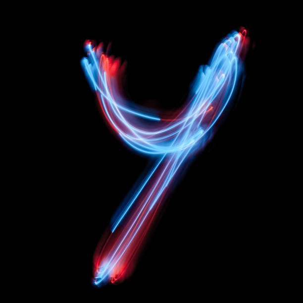 istock Letter Y the alphabet made from neon signs 1070722326