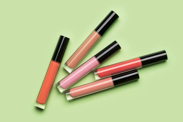 Five bottles of liquid lipstick