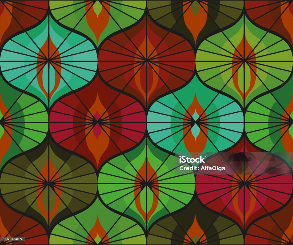 Orneite Pattern Ornate Retro Pattern Stock Illustration - Download Image Now - 1960 ...