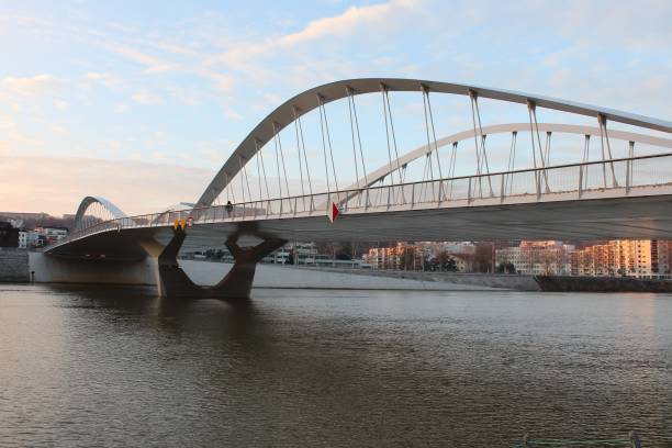 istock LYON - SCHUMAN BRIDGE OVER THE SAONE 1070737984