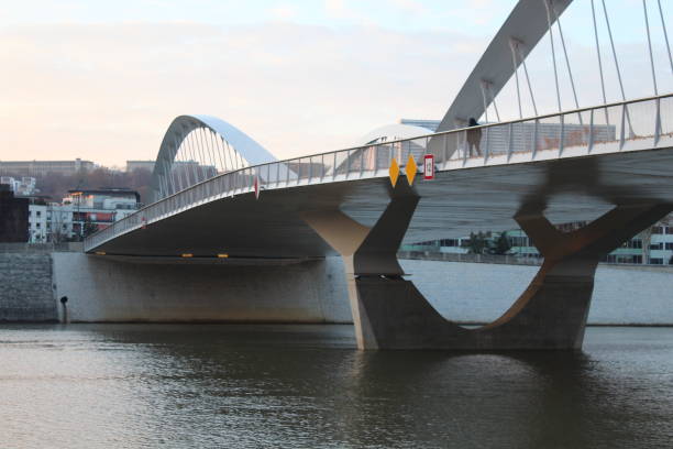 istock LYON - SCHUMAN BRIDGE OVER THE SAONE 1070737988