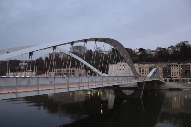 istock LYON - SCHUMAN BRIDGE OVER THE SAONE 1070738086