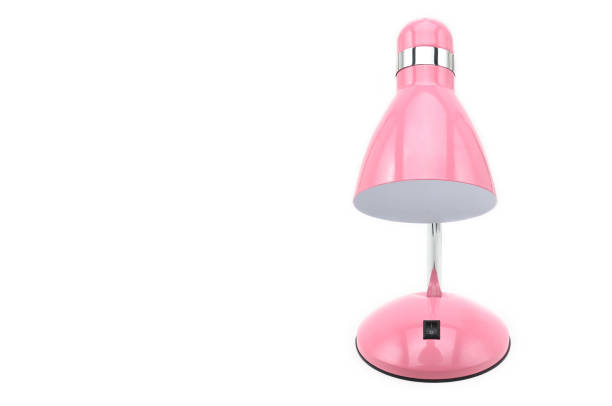 istock Pink table lamp on an isolated background 1070738210