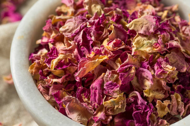istock Raw Dry Organic Rose Petals 1070738364
