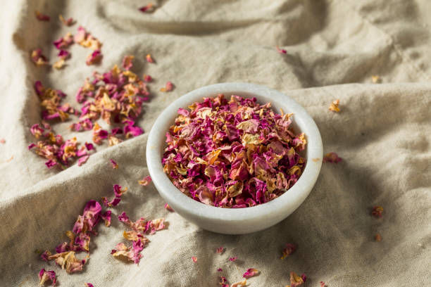 istock Raw Dry Organic Rose Petals 1070740012