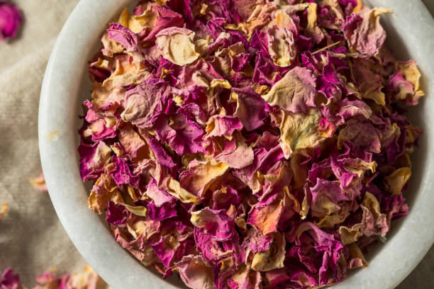 istock Raw Dry Organic Rose Petals 1070741382