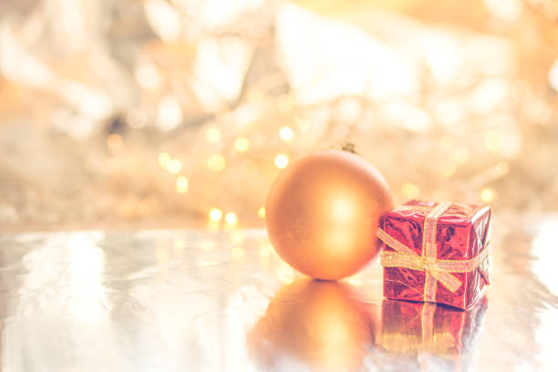 istock Winter holidays red ball decoration 1070745638
