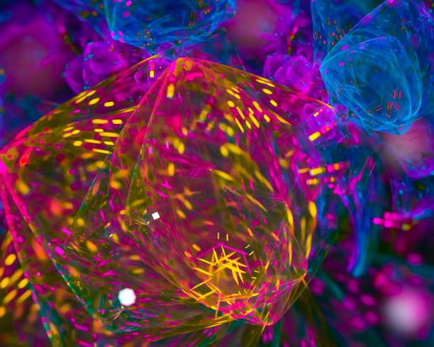 istock fractal digital abstract, beautiful design, disco 1070746660