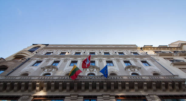 istock Palace - a magnificent old building in extreme perspective 1070752094