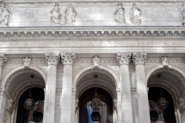 istock Facade of New York Public Library 1070763840