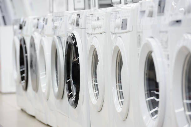 istock washing mashines in appliance store 1070772364