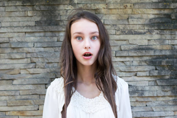 istock Adorable girl with nice makeup 1070777914
