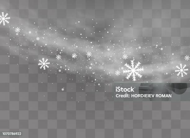 雪透明的背景向量圖形及更多雪花形圖片 - 雪花形, 雪, 聖誕節
