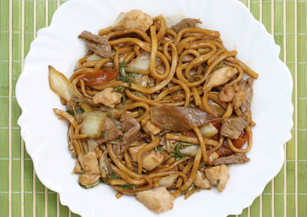 istock Delicious yakisoba noodles 1070810226