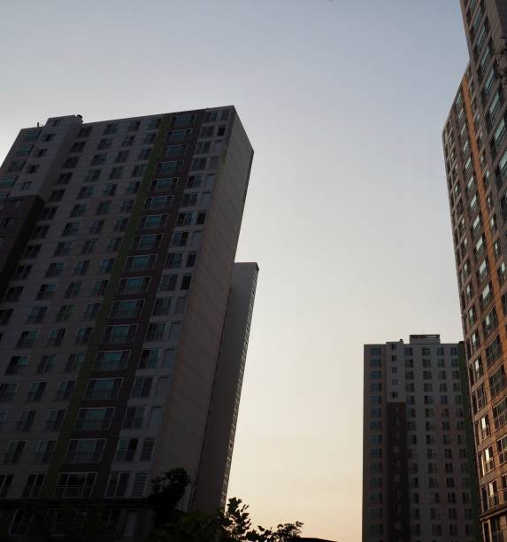istock Apartment in Korea Cheongju City 1070814604