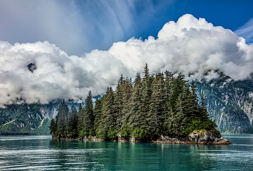 A view of the Valdez Arm, Alaska