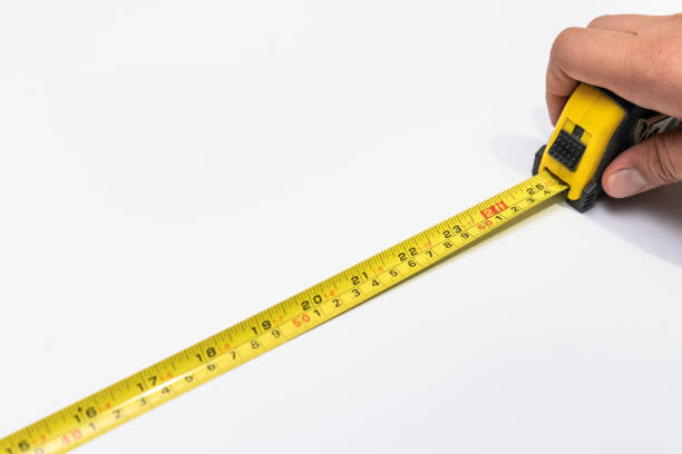 istock Tape measure on white background close up 1070820820